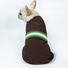 Benutzerdefinierte led Haustier Weste Jacke wasserdicht Winter warme Kleidung Hund